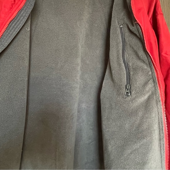 Columbia Full Zip Insulated Winter Men Jacket w fleece lining Sz X-Large in Red - Picture 11 of 15